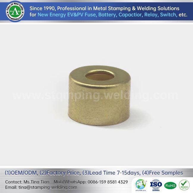 Brass Inner Cap For Electrical Fuse