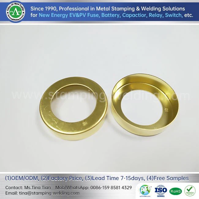 Brass Cap for Electrical Fuses