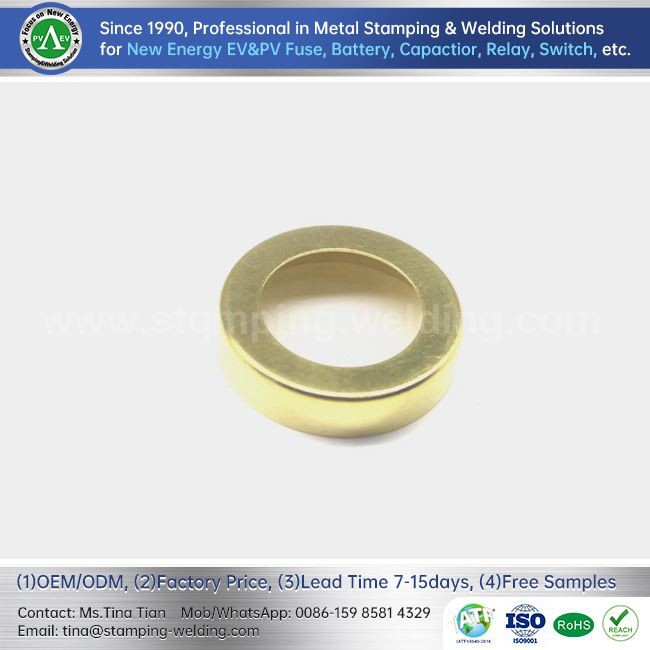 Large Brass Inner Cap For New Energy Automobile Fuse