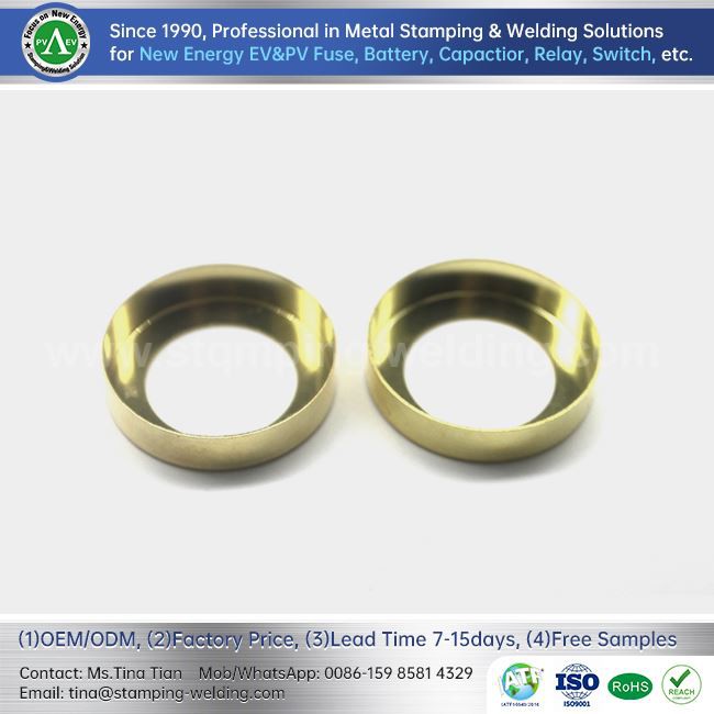 Large Brass Inner Cap For New Energy Automobile Fuse