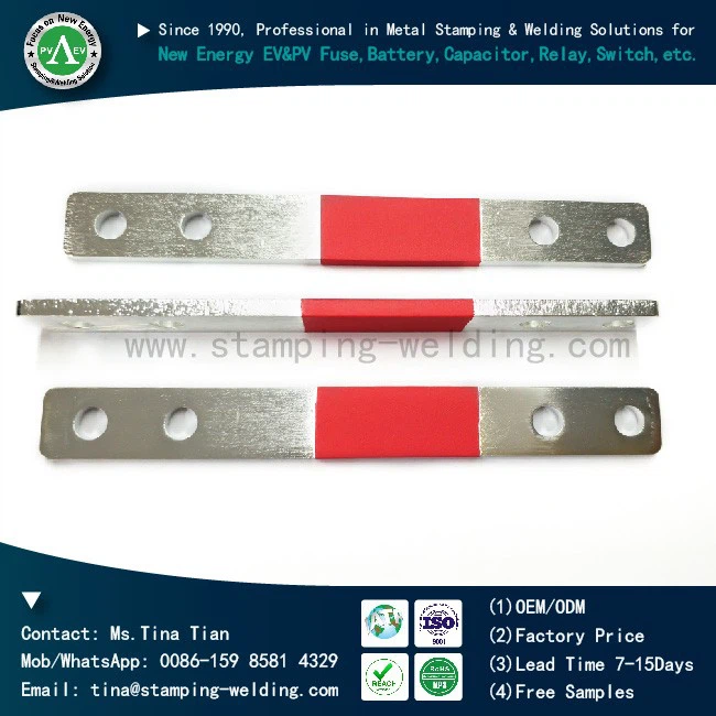 Nickel plated Epoxy Powder Coating Copper Busbar