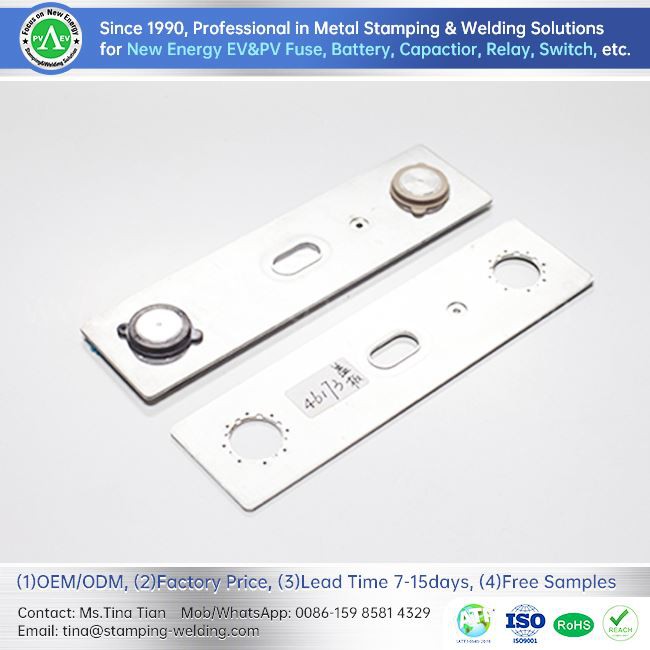 Safety Valve Assembly For Square Power Lithium Battery