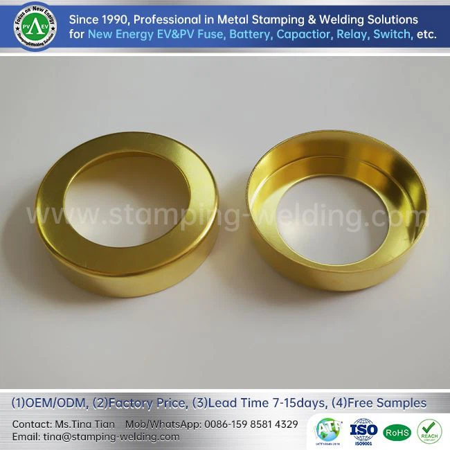 Brass Cap for Hybrid Electric Vehicle Fuse