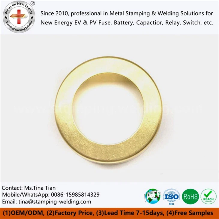 Nickel Plated Brass End Caps