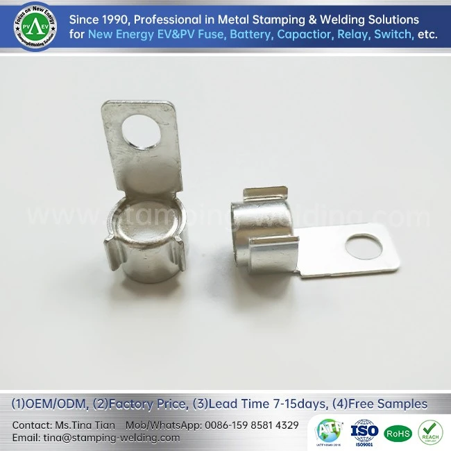 Copper End Cap For PV Fuse