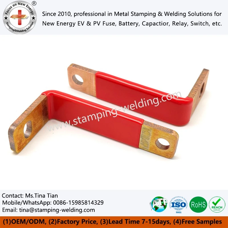 Tin Coated Insulated Flat Copper Bus Bar for Battery