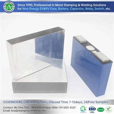Lithium Batteries Square Aluminum Box