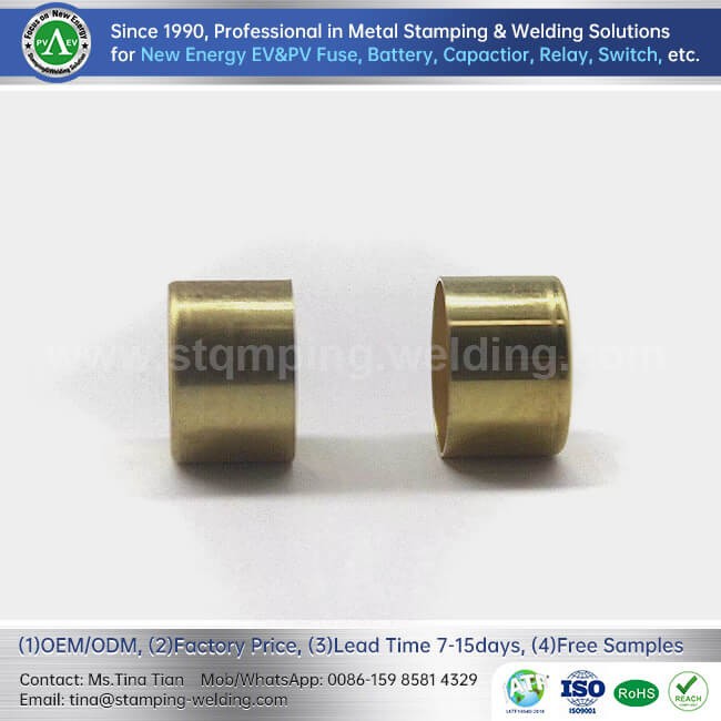 Brass Inner Cap for Electric Car Fuse