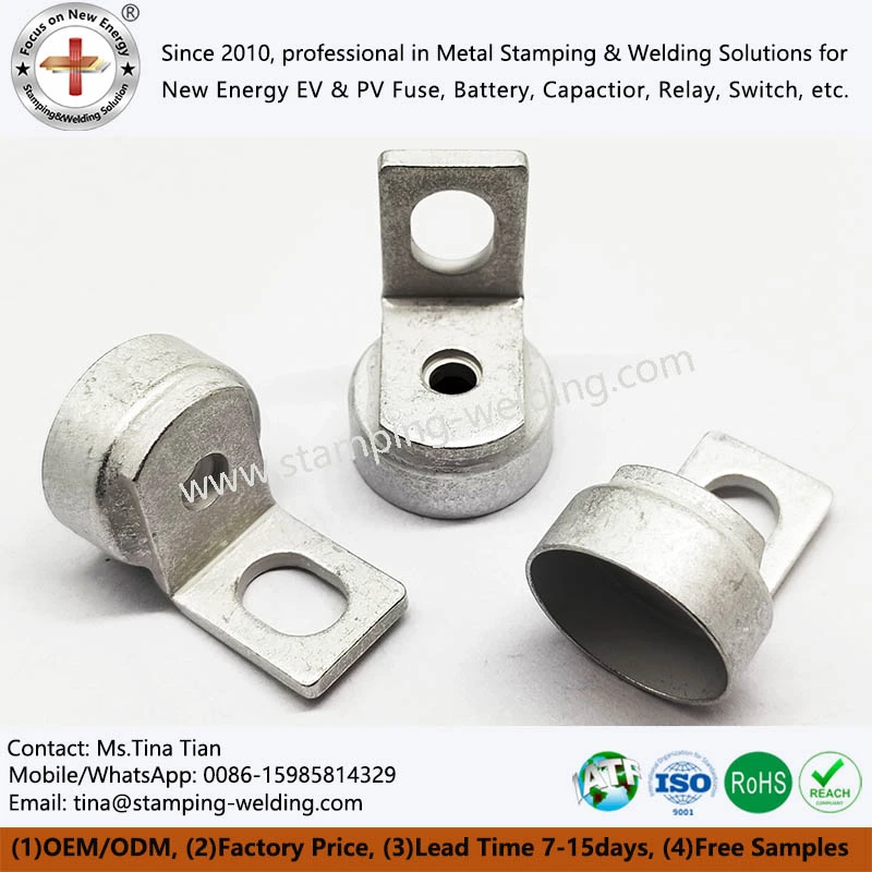 Copper Cap Contact for Eaton Bussmann Series EV Fuses Copper Cap Contact for Eaton Bussmann Series EV Fuses