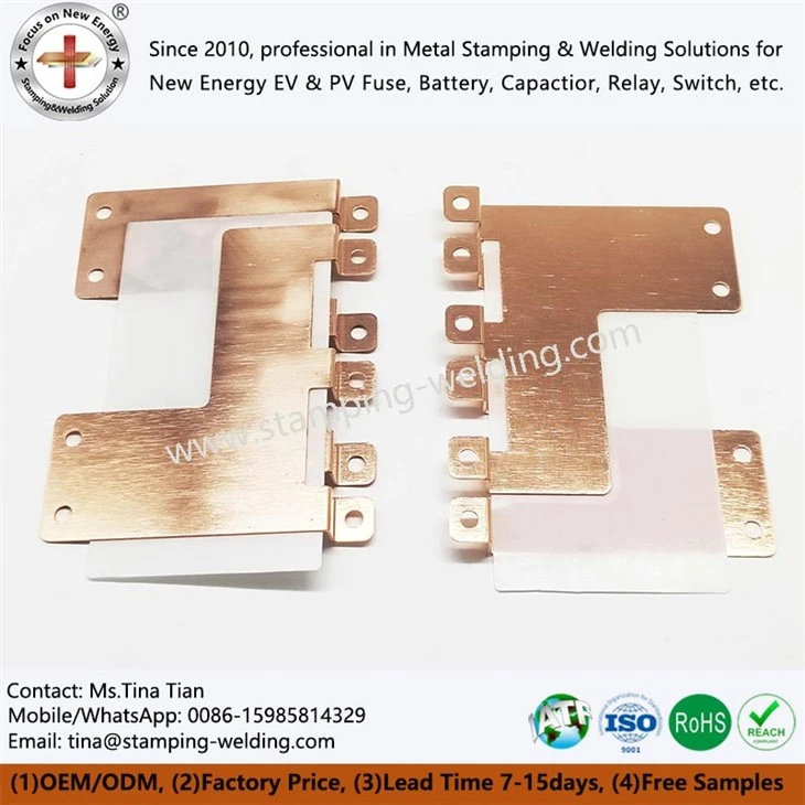 PET Insulated Laminated Copper Busbar