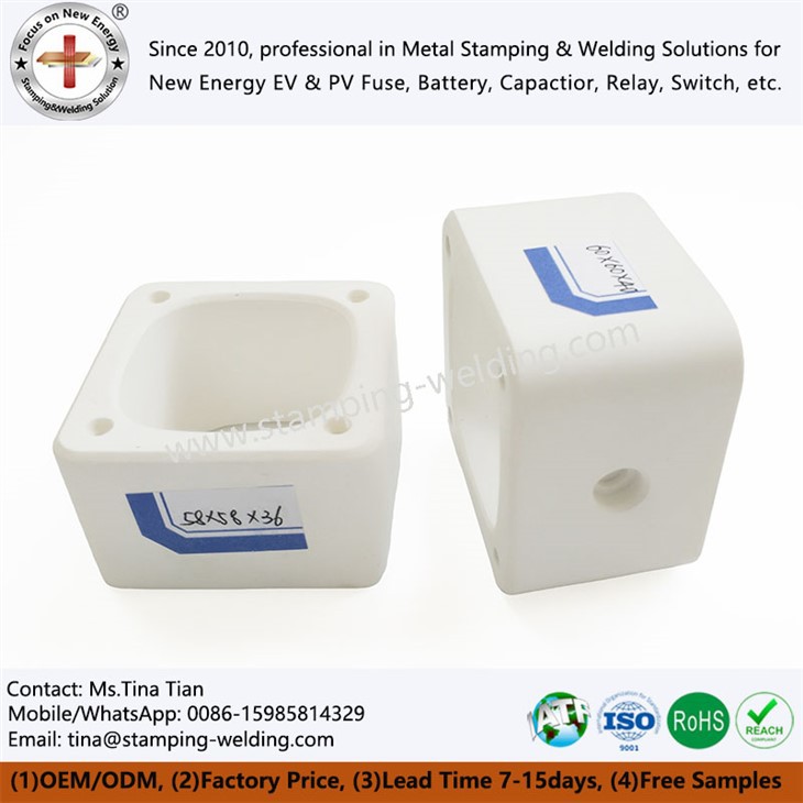 Energy storage fuse ceramic body