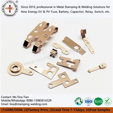 বৈদ্যুতিক সংযোগের জন্য কপার স্ট্যাম্পিং অংশ