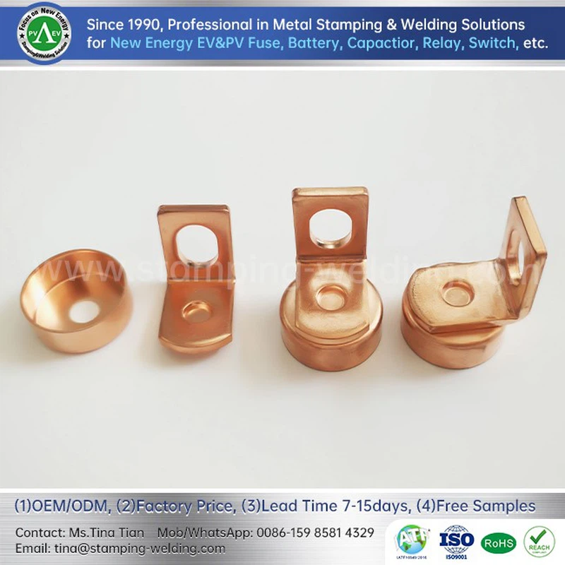 End Copper Cap For PV Fuse End Copper Cap For PV Fuse