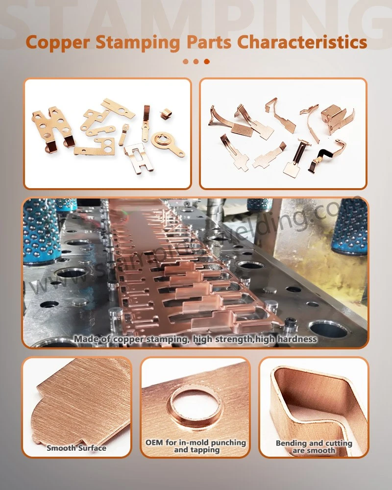 Electric Copper Metal Stamping Parts Characteristics Electric Copper Metal Stamping Parts Characteristics