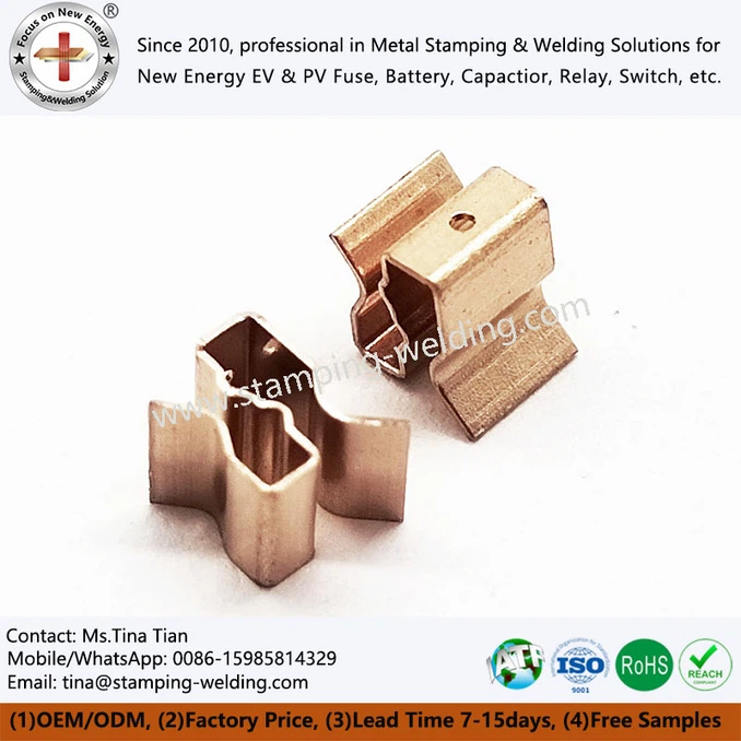 Copper Sheet Metal Stamping Bending Parts Copper Sheet Metal Stamping Bending Parts
