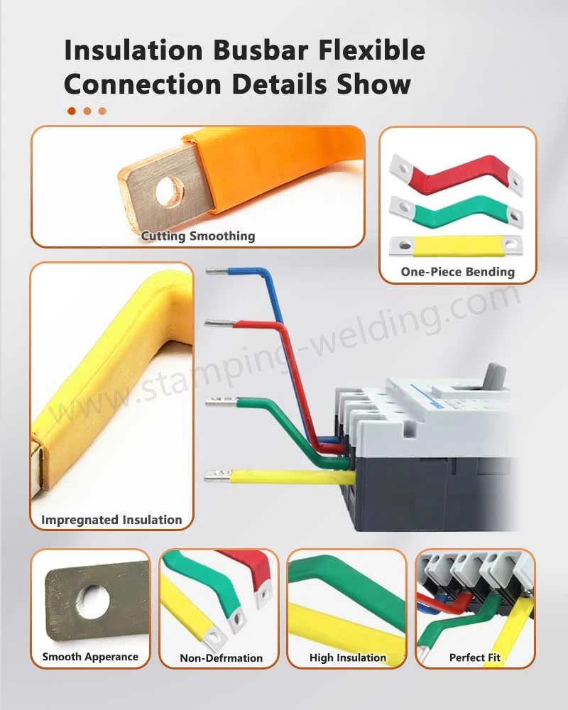 Insulated Flexible Copper BusBar for Power Battery Pack Details Show Insulated Flexible Copper BusBar for Power Battery Pack Details Show