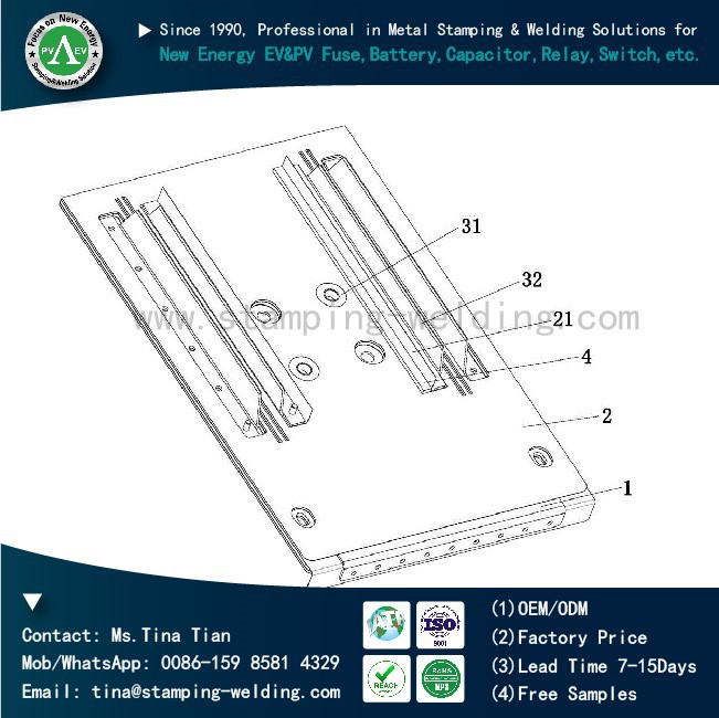 Factory Price Laminated Busbar For Military Applications